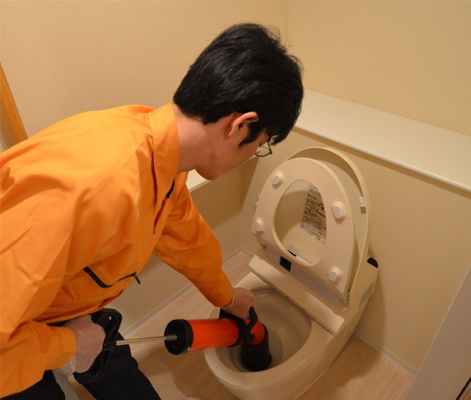 岡山県のトイレの水道トラブル